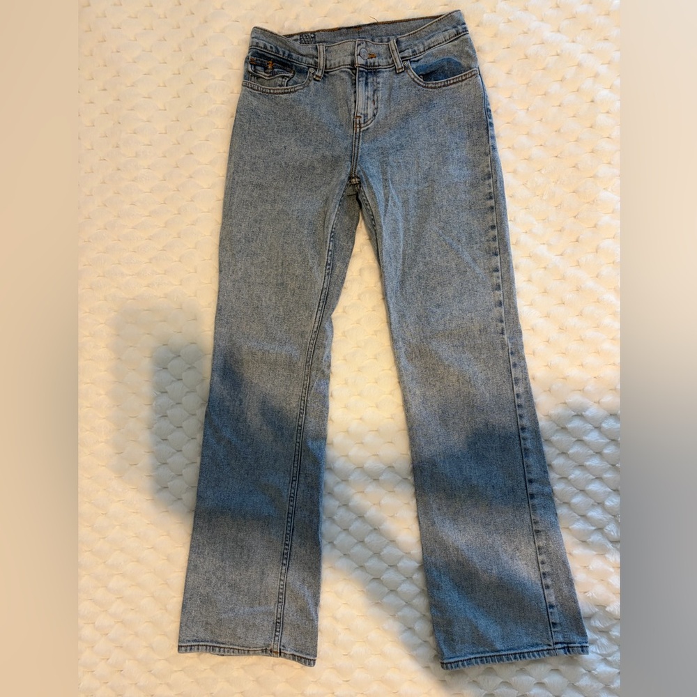 REVICE Light Blue Low Rise Jeans